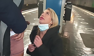 French Nympho Megane Lopez Cheats On Her Old hat modern With A Stranger She Met In A Railway station !!!