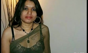 Kavya Sharma Indian Pornstar Nude In Black Unalloyed Saree