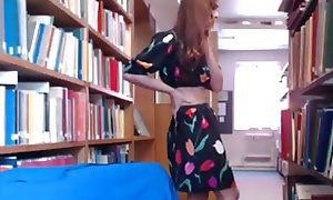 British Cutie Cams in Busy Library Part 2