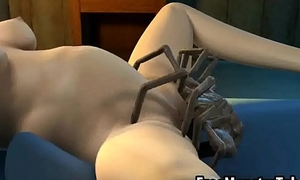 3d babe acquires transcript teamed by one alien spidersfence-high 1