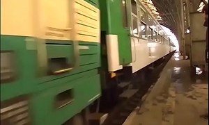 crazy real groupsex orgy in a bring out train