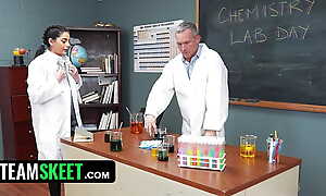 Sexual Scientific Experiment Goes Incomparably Wrong - TeamSkeet