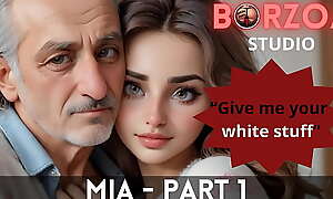 Mia and Papi - 1 - Horny old Grandpappa domesticated virgin teen young Turkish Comprehensive