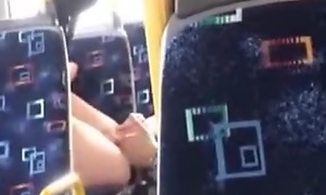 Voyeur Spying Close-knit Camera Pair Flop Doing Sex In Bus